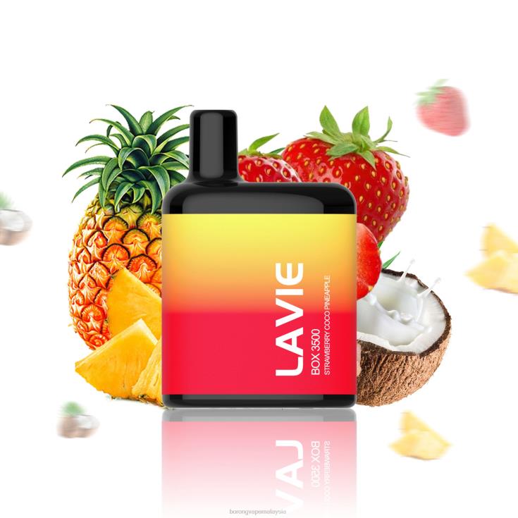 Rokok Elektronik Terbaru Di Malaysia - nanas koko strawberi LAVIE BOX 3500 sedutan 6860F207