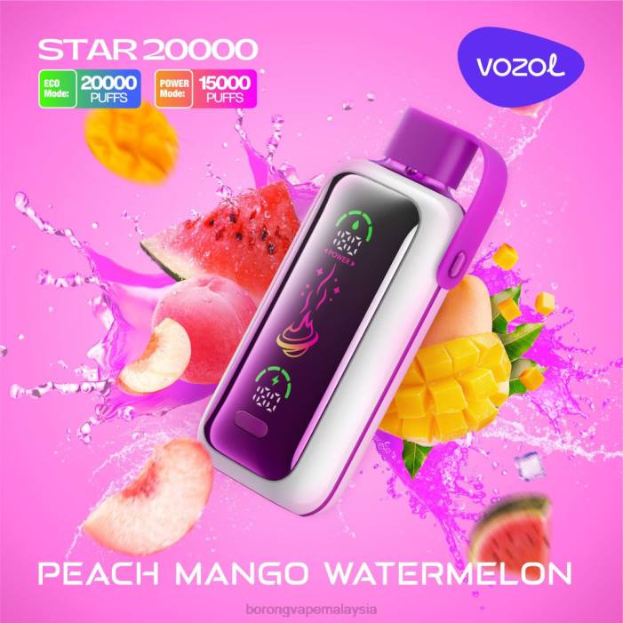 Rokok Elektronik Terbaru Di Malaysia - tembikai mangga pic VOZOL STAR 20000 2BTH16