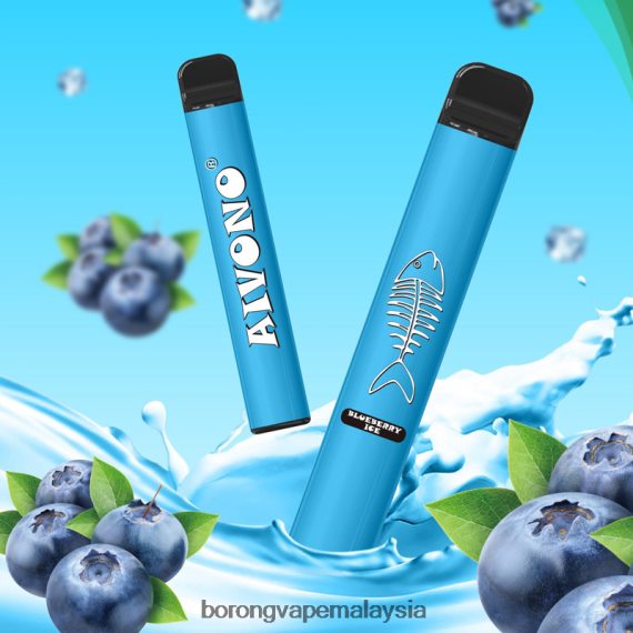 Rokok Elektronik Vape - Aivono AIM FISHBONE 600 ais blueberry TZ062V279