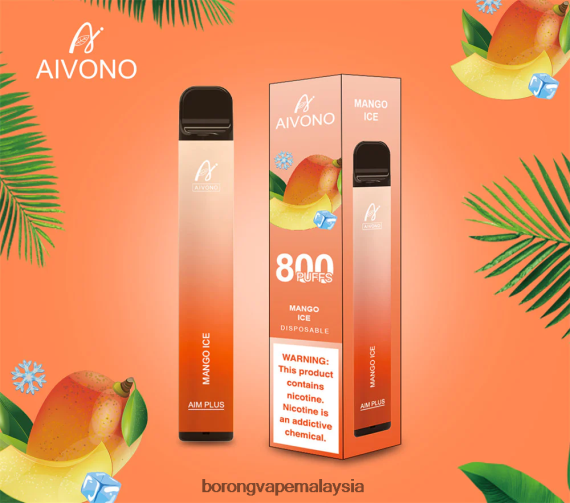 Vape Borong Malaysia Review - Aivono AIM PLUS 800 ais mangga TZ062V184