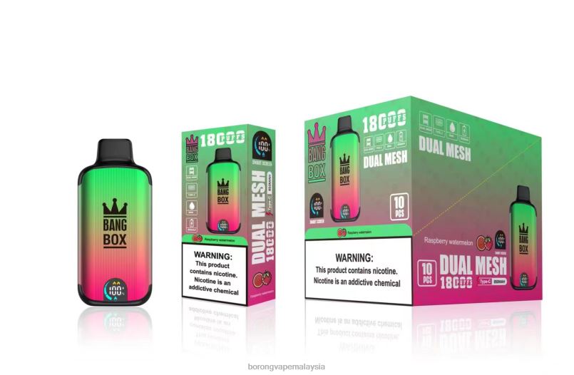 Vape Borong Malaysia Review - Bang Box 18000 sedutan tembikai raspberi ZT82897