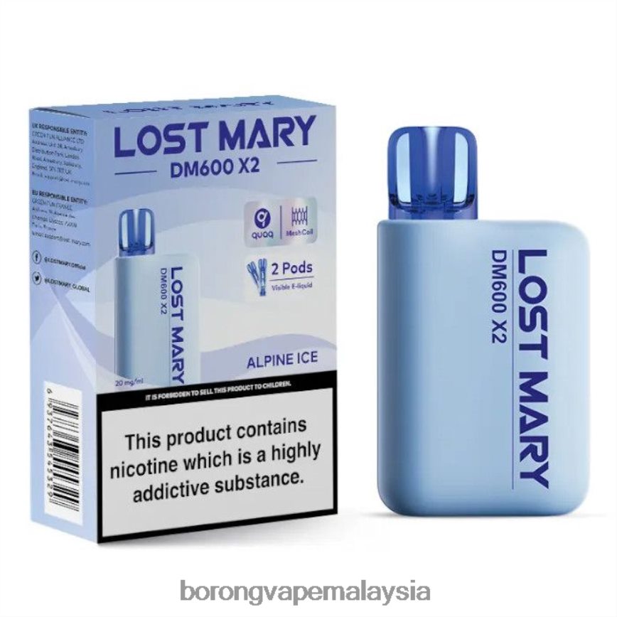 Vape Borong Malaysia Review - ais alpine 88BL20464 LOST MARY DM600 X2