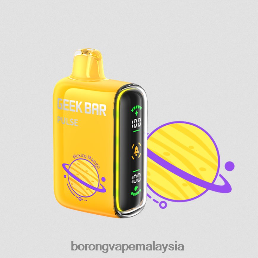 Vape Borong Malaysia Review - mangga mexico 88BL2084 GEEK BAR Pulse edisi planet 7500 sedutan/15000 sedutan