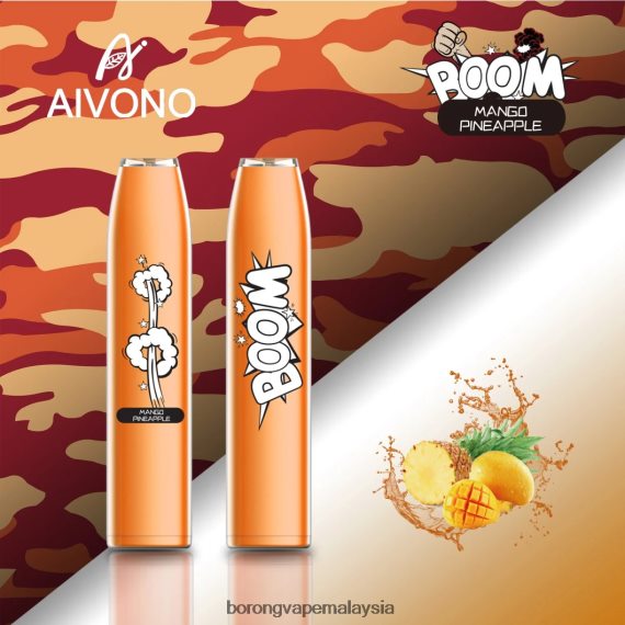 Vape Pakai Buang - Aivono AIM BOOM 600 nanas mangga TZ062V360