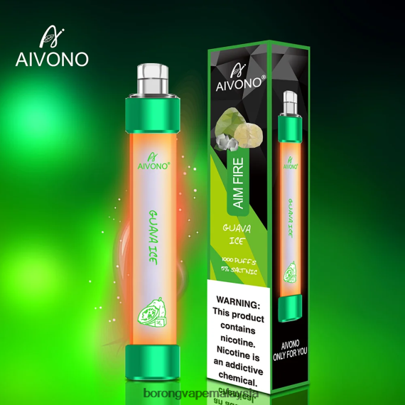 Vape Pakai Buang - Aivono AIM FIRE 1000 ais jambu batu TZ062V330