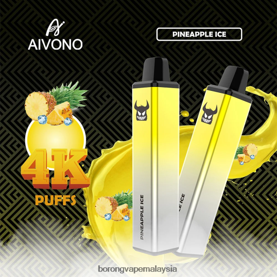 Vape Pakai Buang - Aivono AIM FREAK 4000 ais nenas TZ062V255