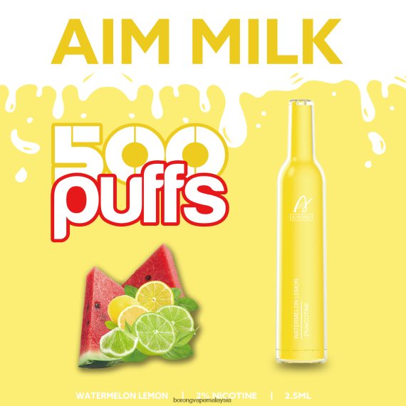 Vape Pakai Buang - Aivono AIM MILK 500 limau tembikai TZ062V270