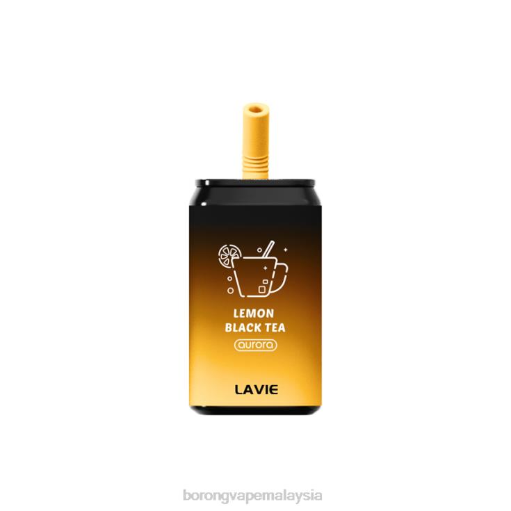 Vape Pakai Buang - teh hitam limau LAVIE Aurora 11000 sedutan 6860F150