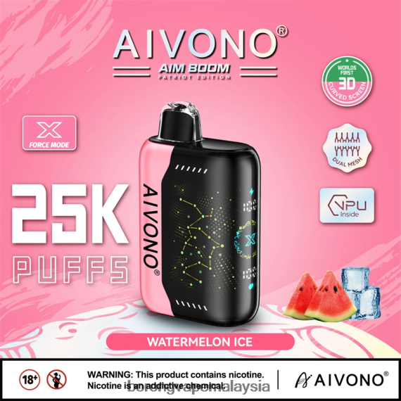 Rokok Elektronik Pdf - Aivono AIM BOOM 25000 ais tembikai TZ062V353