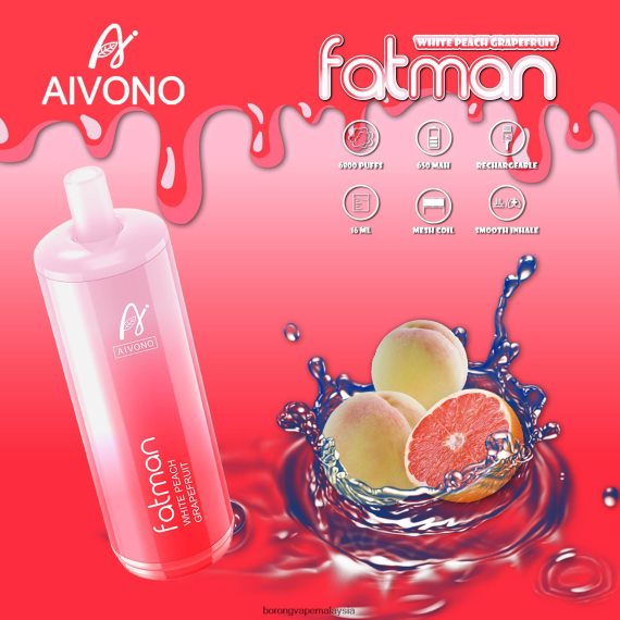 Rokok Elektronik Atau Vape - Aivono FATMAN 6800 limau gedang TZ062V25