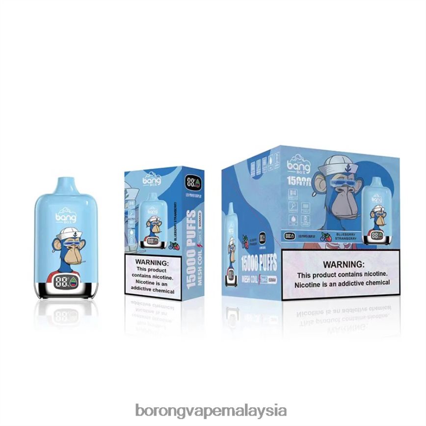 Borong Vape Murah - strawberi blueberry 88BL20132 Bang Box 15000