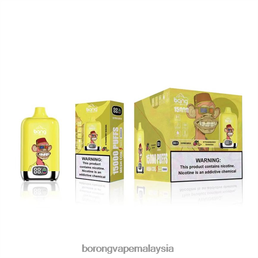 Borong Vape - pisang strawberi 88BL20131 Bang Box 15000