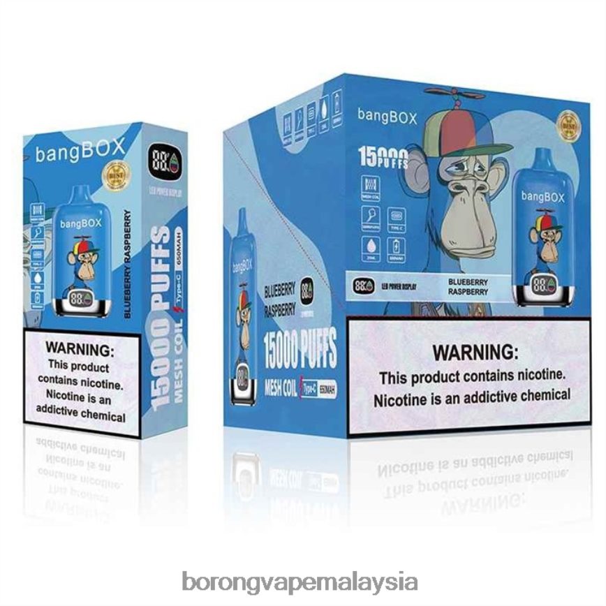 Rokok Elektrik Malaysia - raspberi blueberry 88BL20140 Bang Box 15000