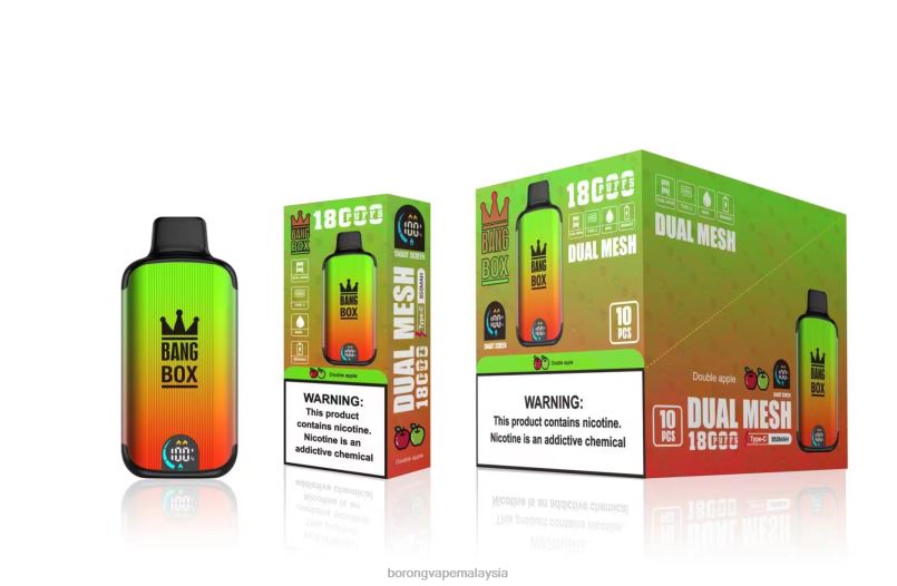 Vape Pakai Buang - Bang Box 18000 sedutan epal berganda ZT82893