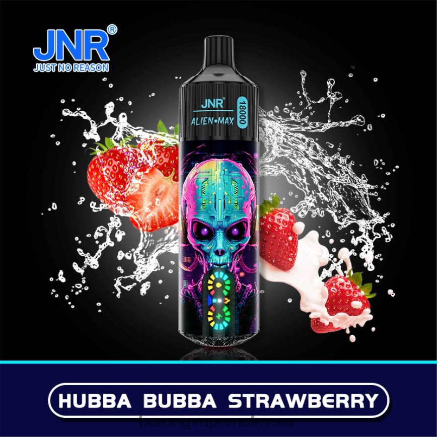 Rokok Elektrik Malaysia - hubba bubba strawberry 88BL20570 JNR ALIEN MAX