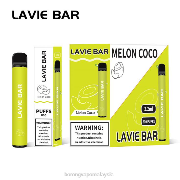 Vape Pakai Buang - tembikai koko LAVIE BAR 800 sedutan 6860F315